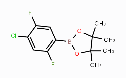 CAS No. 1126320-24-8, 4-Chloro-2,5-difluorophenylboronic acid pinacol ester