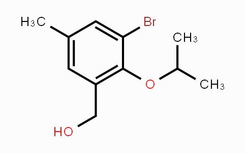 CAS No. 2056110-55-3, (3-Bromo-2-isopropoxy-5-methylphenyl)methanol