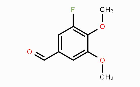 CAS No. 71924-61-3, 3-Fluoro-4,5-dimethoxybenzaldehyde