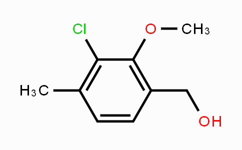 CAS No. 1784905-62-9, 3-Chloro-2-methoxy-4-methylbenzyl alcohol