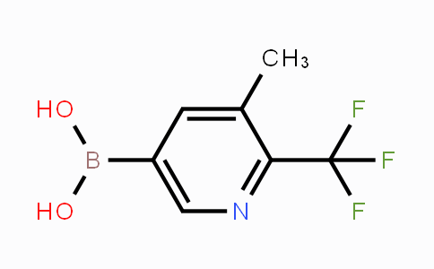 CAS No. 1889221-03-7, 3-Methyl-2-trifluoromethylpyridine-5-boronic acid
