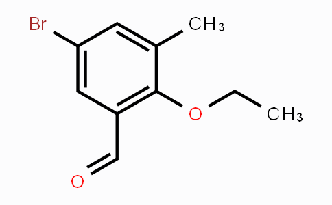 708984-81-0 | 5-Bromo-2-ethoxy-3-methylbenzaldehyde