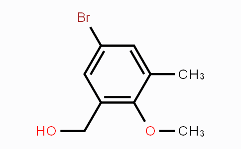 CAS No. 954124-92-6, (5-Bromo-2-methoxy-3-methylphenyl)methanol