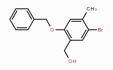 CAS No. 1823817-52-2, [2-(Benzyloxy)-5-bromo-4-methylphenyl]methanol