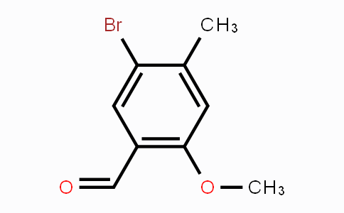 CAS No. 923281-67-8, 5-Bromo-2-methoxy-4-methylbenzaldehyde