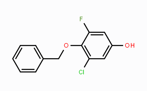 CAS No. 1881289-00-4, 4-(Benzyloxy)-3-chloro-5-fluorophenol