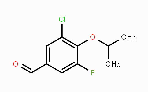 MC449672 | 2056110-38-2 | 3-Chloro-5-fluoro-4-isopropoxybenzaldehyde