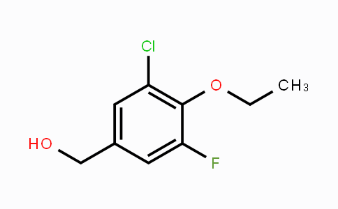 CAS No. 1017778-88-9, 3-Chloro-4-ethoxy-5-fluorobenzyl alcohol