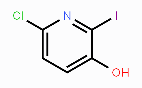 CAS No. 188057-26-3, 6-Chloro-2-iodo-3-hydroxypyridine