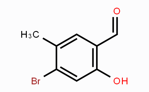 CAS No. 1427373-22-5, 4-Bromo-2-hydroxy-5-methylbenzaldehyde