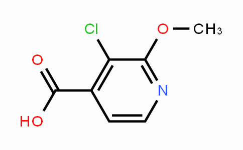CAS No. 1211584-06-3, 3-Chloro-2-methoxyisonicotinic acid