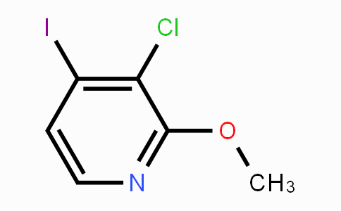 CAS No. 1227603-07-7, 3-Chloro-4-iodo-2-methoxypyridine