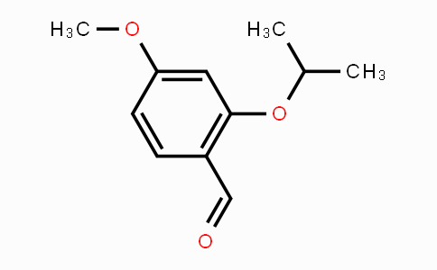 CAS No. 107811-48-3, 4-Methoxy-2-(propan-2-yloxy)benzaldehyde