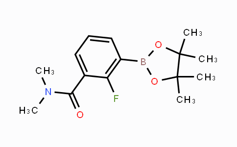 CAS No. 2121512-58-9, 2-Fluoro-3-(N,N-dimethylaminocarbonyl)phenylboronic acid pinacol ester