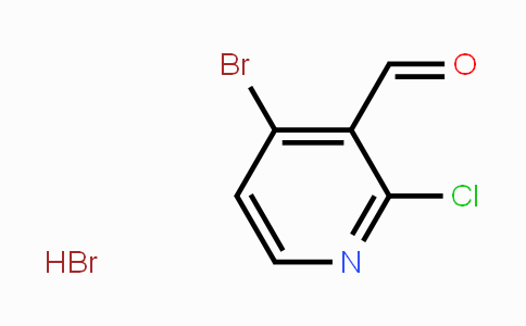 CAS No. 2070896-25-0, 4-Bromo-2-chloropyridine-3-carbaldehyde hydrobromide