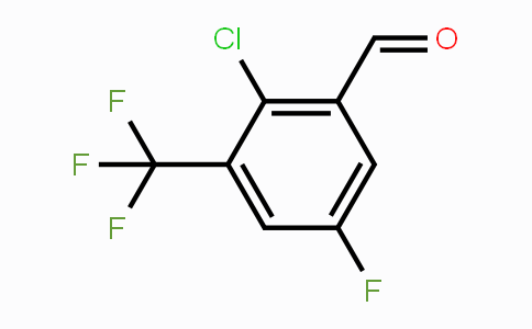 95445-69-5 | 2-Chloro-5-fluoro-3-(trifluoromethyl)-benzaldehyde