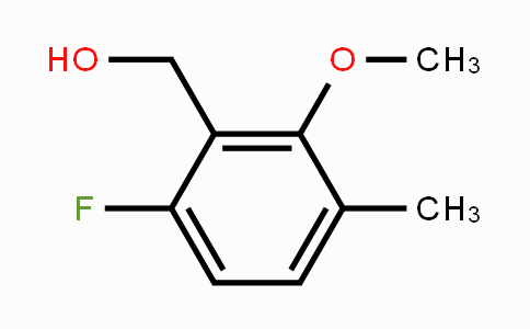 CAS No. 1785476-70-1, 6-Fluoro-2-methoxy-3-methylbenzyl alcohol