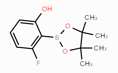 CAS No. 1534369-41-9, 2-Fluoro-6-hydroxybenzeneboronic acid pinacol ester