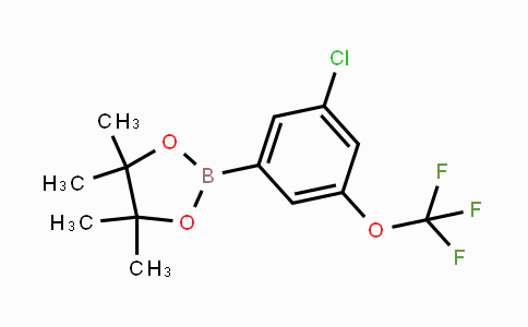 CAS No. 1803320-97-9, 3-Chloro-5-(trifluoromethoxy)phenylboronic acid, pinacol ester
