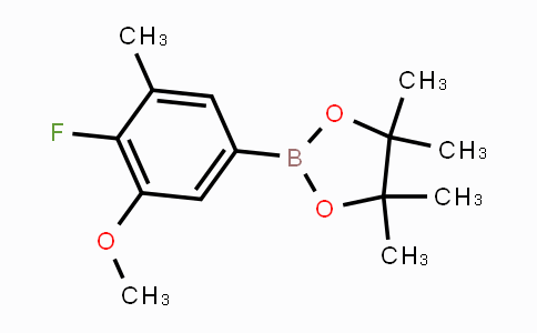 2121514-30-3 | 4-Fluoro-3-methoxy-5-methylphenylboronic acid pinacol ester