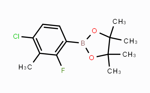 CAS No. 1454914-16-9, 4-Chloro-2-fluoro-3-methylphenylboronic acid pinacol ester