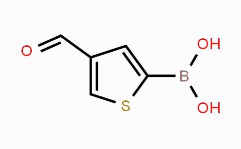 CAS No. 1186026-19-6, (4-Formylthiophen-2-yl)boronic acid