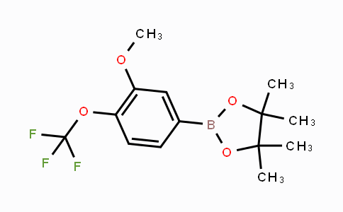 CAS No. 1623766-74-4, 3-Mthoxy-4-(trifluoromethoxy)phenylboronic acid pinacol ester