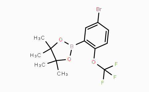 CAS No. 2121515-02-2, 5-Bromo-2-trifluoromethoxyphenylboronic acid pinacol ester