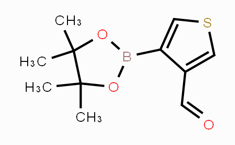 CAS No. 2121511-75-7, 3-Formylthiophene-4-boronic acid pincol ester