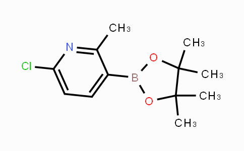 CAS No. 1436866-79-3, 6-Chloro-2-methylpyridine-3-boronic acid pinacol ester