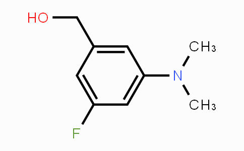 CAS No. 1701527-56-1, [3-(Dimethylamino)-5-fluorophenyl]methanol