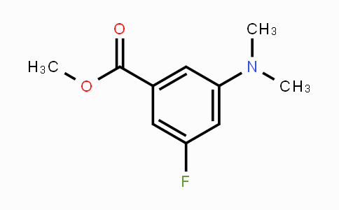 CAS No. 2027537-24-0, 3-(Dimethylamino)-5-fluorobenzoic acid methyl ester