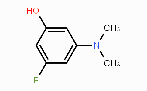 CAS No. 1243401-81-1, 3-(Dimethylamino)-5-fluorophenol