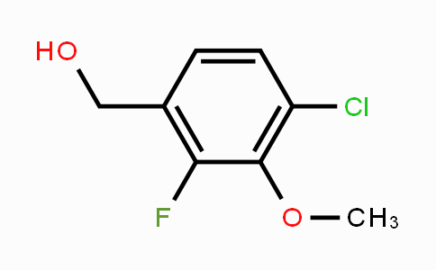 CAS No. 1323966-21-7, 4-Chloro-2-fluoro-3-methoxybenzyl alcohol