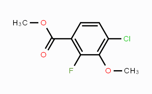 CAS No. 1993479-28-9, Methyl 4-chloro-2-fluoro-3-methoxybenzoate