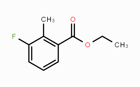 CAS No. 114312-57-1, Ethyl 3-fluoro-2-methylbenzoate