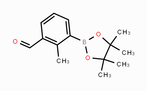 CAS No. 859518-20-0, 2-Methyl-3-(4,4,5,5-tetramethyl-1,3,2-dioxaborolan-2-yl)benzaldehyde