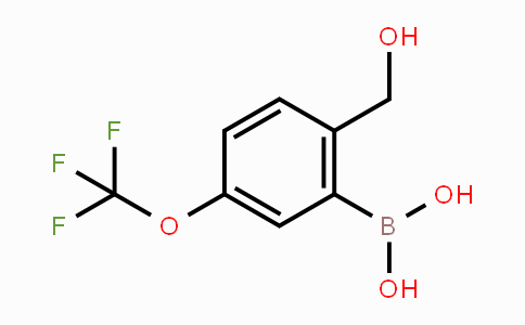 CAS No. 2121514-23-4, 2-(Hydroxymethyl)-5-(trifluoromethoxy)phenylboronic acid