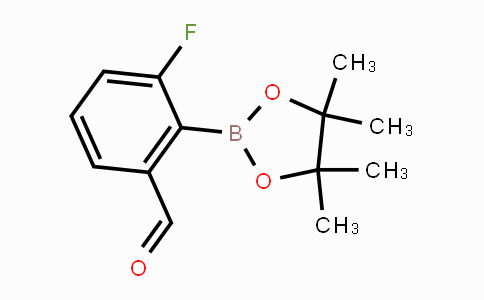 CAS No. 1246633-34-0, 3-Fluoro-2-(tetramethyl-1,3,2-dioxaborolan-2-yl)benzaldehyde