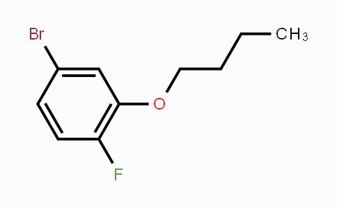 CAS No. 1309933-37-6, 1-Bromo-3-n-butyloxy-4-fluorobenzene
