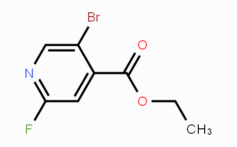 CAS No. 1214332-81-6, Ethyl 5-bromo-2-fluoropyridine-4-carboxylate