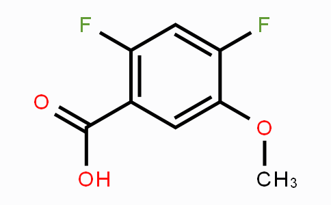 CAS No. 1266114-05-9, 2,4-Difluoro-5-methoxybenzoic acid