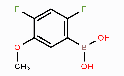 CAS No. 1395417-65-8, 2,4-Difluoro-5-methoxyphenylboronic acid