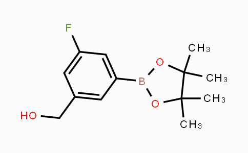 CAS No. 1400755-06-7, 3-Fluoro-5-(hydroxymethyl)phenylboronic acid pinacol ester