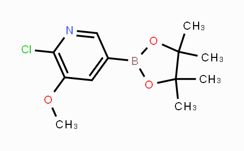 CAS No. 1256360-28-7, 6-Chloro-5-methoxypyridine-3-boronic acid pinacol ester