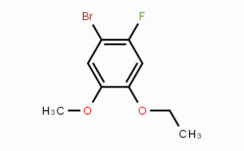 CAS No. 1095544-33-4, 1-Bromo-4-ethoxy-2-fluoro-5-methoxybenzene