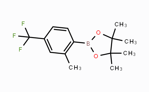 CAS No. 1689509-92-9, 2-Methyl-4-(trifluoromethyl)phenylboronic acid pinacol ester