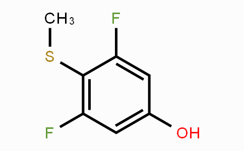 CAS No. 1447123-13-8, 3,5-Difluoro-4-(methythio)phenol