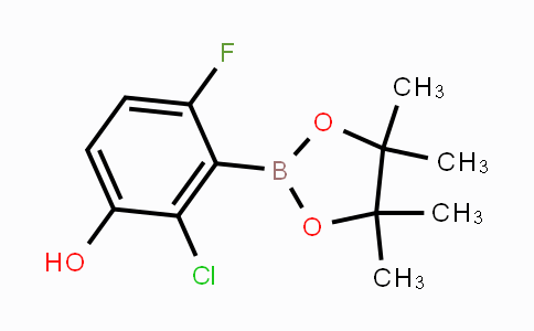 CAS No. 2121512-89-6, 2-Chloro-6-fluoro-3-hydroxyphenylboronic acid pinacol ester