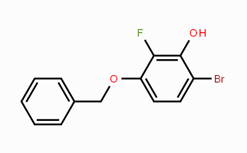 CAS No. 1228956-98-6, 3-(Benzyloxy)-6-bromo-2-fluorophenol